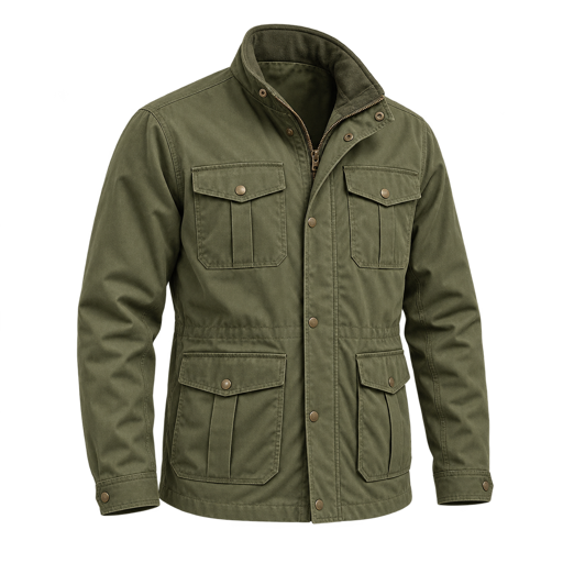 Olive field jacket